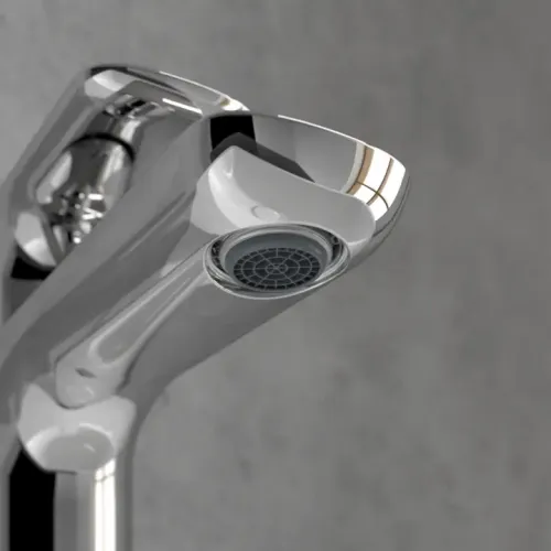 Villeroy & Boch O.novo Смеситель для раковины однорычажный с комплектом слива со стяжкой, Хром TVW10410111061