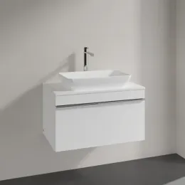 Villeroy & Boch Venticello Тумба под раковину, 1 выдвижной ящик, 757 x 436 x 502 mm, Glossy White / Glossy White A94501DH