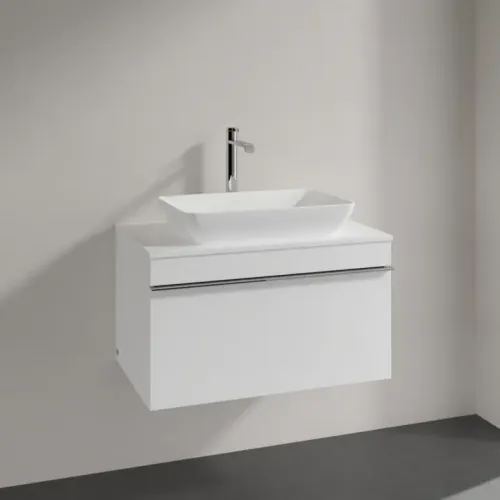 Villeroy & Boch Venticello Тумба под раковину, 1 выдвижной ящик, 757 x 436 x 502 mm, Glossy White / Glossy White A94501DH