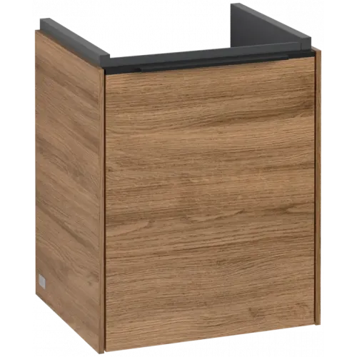Villeroy & Boch Subway 3.0 Тумба под раковину, 1 дверь, 351 x 429 x 309 mm, Oak Kansas C58301RH