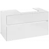 Villeroy & Boch Collaro Тумба под раковину, 2 выдвижных ящика, 1000 x 548 x 500 mm, Glossy White / Glossy White C01500DH