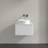 Villeroy & Boch Antao Тумба под раковину, с подсветкой, 1 выдвижной ящик, 600 x 360 x 500 mm, лицевая поверхность без текстурированной отделки, Glossy White Lacquer / Glossy White Lacquer L29010GF