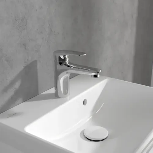 Villeroy & Boch O.novo Start Смеситель для холодной воды с комплектом слива со стяжкой, Хром TVW10500111061