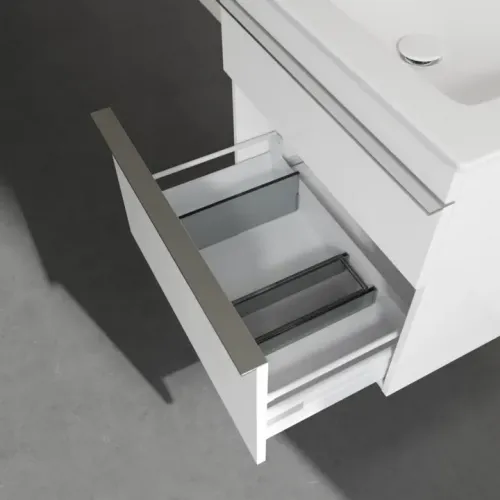 Villeroy & Boch Venticello Тумба под раковину, 2 выдвижных ящика, 603 x 590 x 502 mm, Glossy White / Glossy White A92401DH
