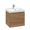 Villeroy & Boch Subway 3.0 Тумба под раковину, 1 выдвижной ящик, 473 x 429 x 408 mm, Oak Kansas C58000RH
