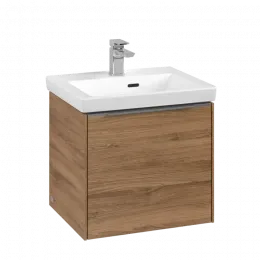 Villeroy & Boch Subway 3.0 Тумба под раковину, 1 выдвижной ящик, 473 x 429 x 408 mm, Oak Kansas C58000RH