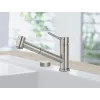 Villeroy & Boch Como Switch Однорычажный смеситель для мойки Однорычажный смеситель для мойки, выкл Нержавеющая сталь, Сплошная нержавеющая сталь 927200LC