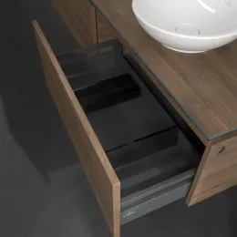 Villeroy & Boch Legato Тумба под раковину, 2 выдвижных ящика, 1600 x 380 x 500 mm, Arizona Oak / Arizona Oak B59700VH