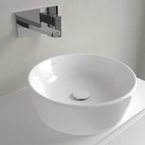 Villeroy & Boch Architectura Раковина для установки на столешницу, 450 x 450 x 155 mm, Альпийский белый, без перелива 5A254601
