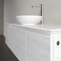 Villeroy & Boch Legato Тумба под раковину, 3 выдвижных ящика, 1200 x 380 x 500 mm, White Wood / White Wood B57700E8