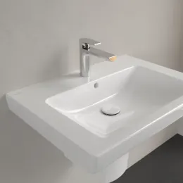 Villeroy & Boch Subway 2.0 Pаковина, 650 x 470 x 180 mm, Альпийский белый, с переливом 71136501