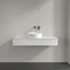Villeroy & Boch Antao Тумба под раковину, с подсветкой, 1 выдвижной ящик, 1200 x 190 x 500 mm, лицевая поверхность без текстурированной отделки, Glossy White Lacquer / Glossy White Lacquer L10010GF