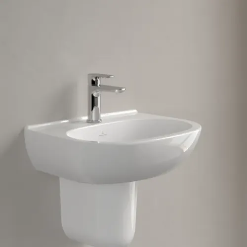Villeroy & Boch O.novo Раковина компактная, 500 x 400 x 180 mm, Альпийский белый, без перелива 53605101