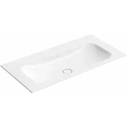 Villeroy & Boch Finion Pаковина для установки на тумбу, 1000 x 500 x 160 mm, Альпийский белый CeramicPlus, без перелива, нешлифованный 4164A3R1