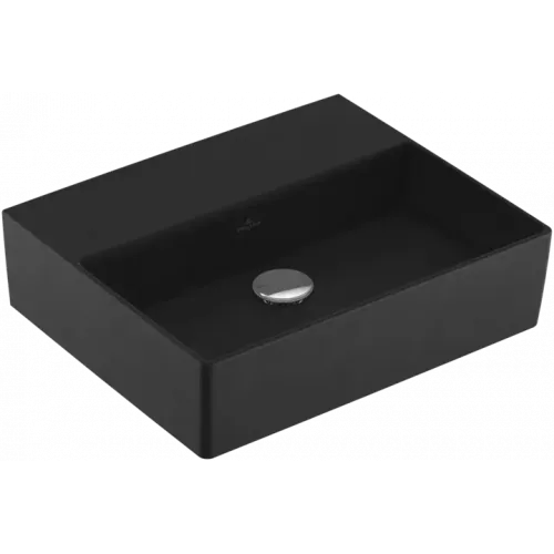 Villeroy & Boch Memento 2.0 Pаковина, 500 x 420 x 140 mm, Ebony CeramicPlus, без перелива, шлифованный 4A225FS5