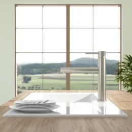 Villeroy & Boch Como Sky Однорычажный смеситель для мойки Однорычажный смеситель для мойки, выкл Нержавеющая сталь, Сплошная нержавеющая сталь 927800LC