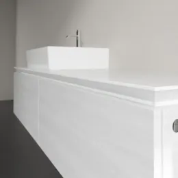 Villeroy & Boch Legato Тумба под раковину, 2 выдвижных ящика, 1600 x 380 x 500 mm, White Wood / White Wood B67200E8