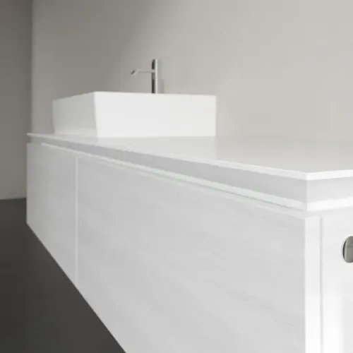 Villeroy & Boch Legato Тумба под раковину, 2 выдвижных ящика, 1600 x 380 x 500 mm, White Wood / White Wood B67200E8