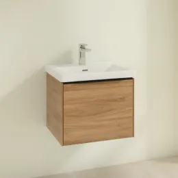Villeroy & Boch Subway 3.0 Тумба под раковину, 1 выдвижной ящик, 523 x 429 x 448 mm, Oak Kansas C57901RH