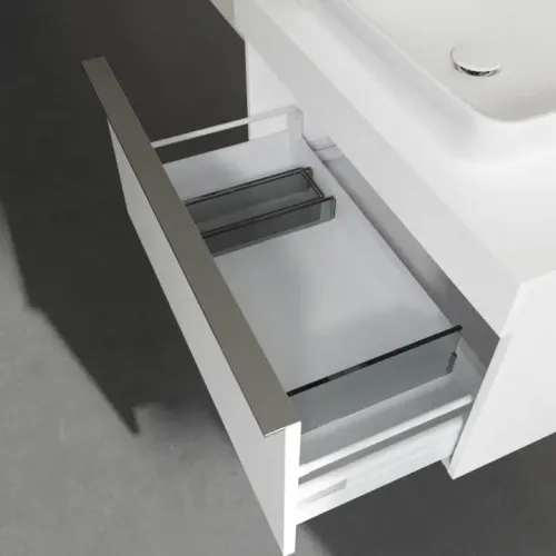 Villeroy & Boch Venticello Тумба под раковину, 1 выдвижной ящик, 757 x 436 x 502 mm, Glossy White / Glossy White A94501DH