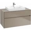 Villeroy & Boch Collaro Тумба под раковину, 2 выдвижных ящика, 1000 x 548 x 500 mm, Truffle Grey / Truffle Grey C01900VG