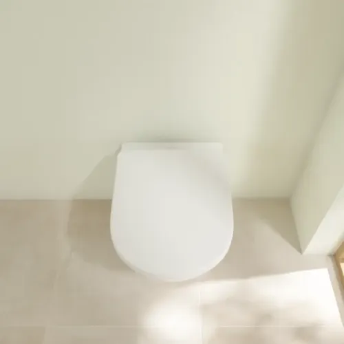 Villeroy & Boch Subway 2.0 Унитаз с открытым смывным краем Comfort, настенный, Альпийский белый 4609R001