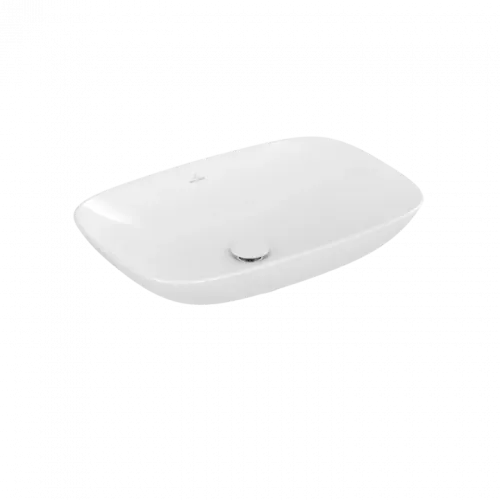 Villeroy & Boch Loop & Friends Раковина для установки на столешницу, 620 x 420 x 120 mm, Альпийский белый, без перелива 4A500101