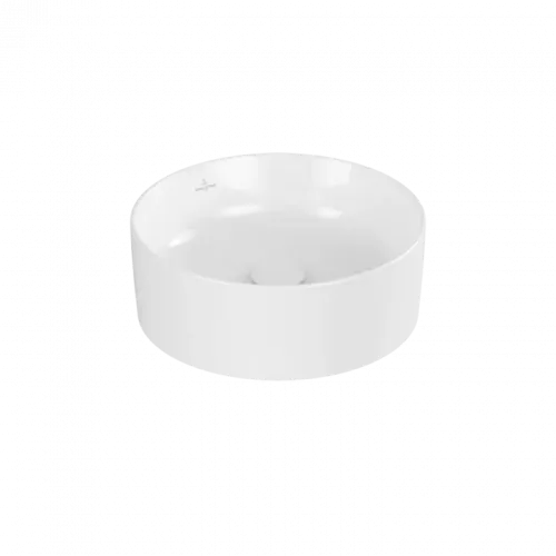 Villeroy & Boch Collaro Раковина для установки на столешницу, 400 x 400 x 145 mm, Альпийский белый, без перелива 4A184001