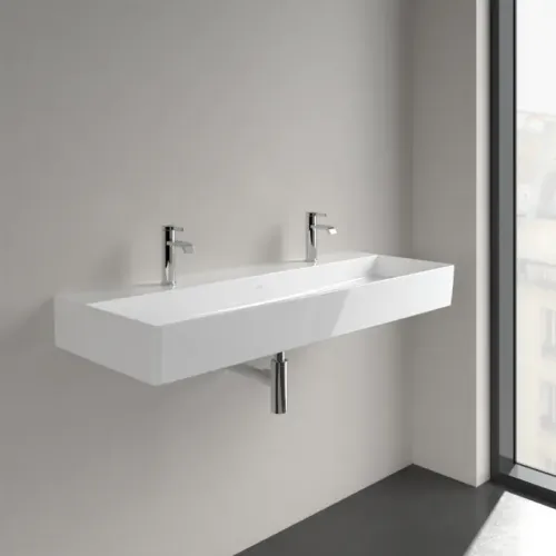 Villeroy & Boch Memento 2.0 Pаковина, 1200 x 470 x 150 mm, Альпийский белый, без перелива, шлифованный 4A22CG01