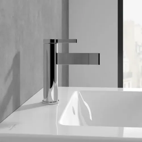 Villeroy & Boch Dawn Смеситель для раковины однорычажный без Выдвижной механизм слива, Хром TVW10610315161