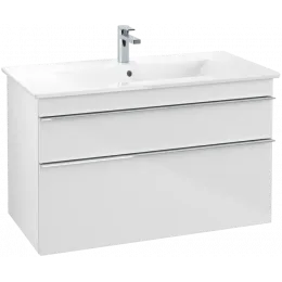 Villeroy & Boch Venticello Тумба под раковину, 2 выдвижных ящика, 953 x 590 x 502 mm, Glossy White / Glossy White A92601DH