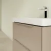 Villeroy & Boch Subway 3.0 Тумба под раковину, с подсветкой, 2 выдвижных ящика, 572 x 576 x 478 mm, Taupe C578L2VM