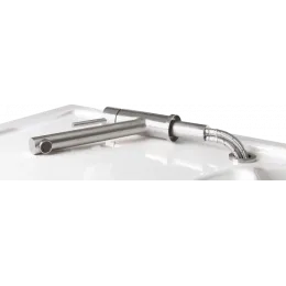 Villeroy & Boch Como Window Однорычажный смеситель для мойки Однорычажный смеситель для мойки, выкл Нержавеющая сталь, Сплошная нержавеющая сталь 925700LC