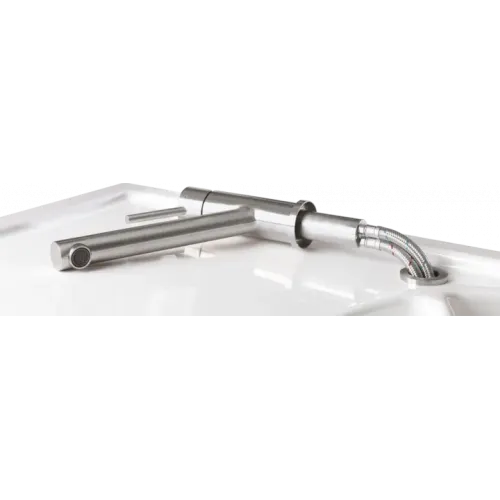 Villeroy & Boch Como Window Однорычажный смеситель для мойки Однорычажный смеситель для мойки, выкл Нержавеющая сталь, Сплошная нержавеющая сталь 925700LC