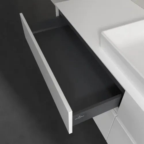 Villeroy & Boch Collaro Тумба под раковину, 4 выдвижных ящика, 1600 x 548 x 500 mm, Glossy White / Glossy White C03000DH