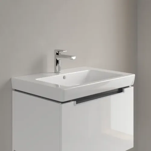 Villeroy & Boch Subway 2.0 Pаковина, 650 x 470 x 180 mm, Альпийский белый, с переливом 7113FA01