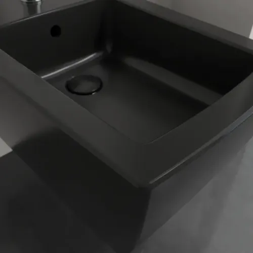 Villeroy & Boch Memento 2.0 Биде, настенный, 375 x 560 mm, Ebony CeramicPlus 443300S5