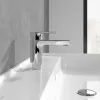 Villeroy & Boch Liberty Смеситель для раковины однорычажный с комплектом слива со стяжкой, Хром TVW10700100061