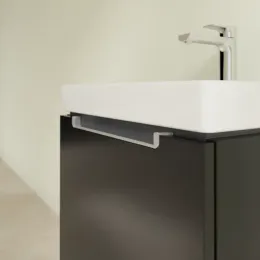 Villeroy & Boch Subway 2.0 Тумба под раковину, 1 выдвижной ящик, 537 x 420 x 423 mm, Black Matt Lacquer A68600PD