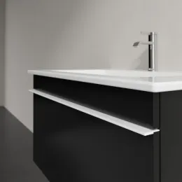 Villeroy & Boch Venticello Тумба под раковину, 1 выдвижной ящик, 753 x 420 x 502 mm, Black Matt Lacquer / Black Matt Lacquer A93402PD