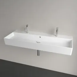 Villeroy & Boch Memento 2.0 Pаковина, 1200 x 470 x 150 mm, Альпийский белый CeramicPlus, с переливом 4A22C4R1