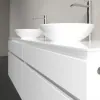 Villeroy & Boch Legato Тумба под раковину, с подсветкой, 4 выдвижных ящика, 1600 x 550 x 500 mm, Glossy White / Glossy White B600L0DH
