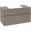 Villeroy & Boch Collaro Тумба под раковину, 2 выдвижных ящика, 1000 x 548 x 500 mm, Truffle Grey / Truffle Grey C01900VG
