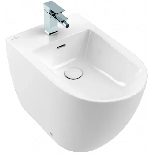 Villeroy & Boch Subway 3.0 Биде, напольный, 370 x 600 mm, Альпийский белый 44710001
