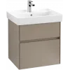 Villeroy & Boch Collaro Тумба под раковину, 2 выдвижных ящика, 554 x 546 x 444 mm, Truffle Grey C00800VG