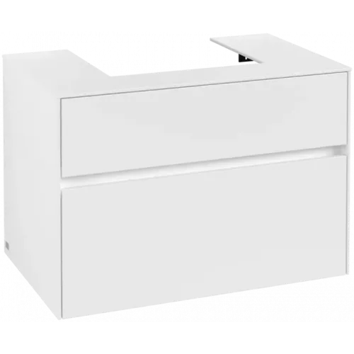 Villeroy & Boch Collaro Тумба под раковину, 2 выдвижных ящика, 800 x 548 x 500 mm, White Matt / White Matt C06900MS