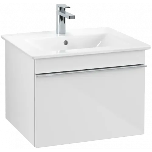 Villeroy & Boch Venticello Тумба под раковину, 1 выдвижной ящик, 553 x 420 x 502 mm, Glossy White / Glossy White A93201DH
