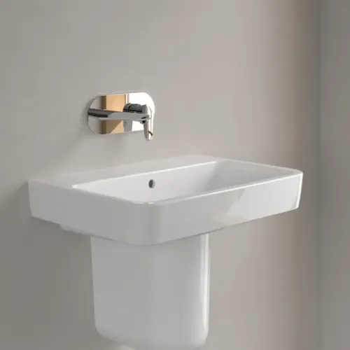 Villeroy & Boch O.novo Pаковина, 650 x 460 x 175 mm, Альпийский белый, с переливом 4A416701