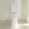 Villeroy & Boch ViCare Унитаз-компакт с открытым смывным краем ViCare, напольный, Альпийский белый 4620R001