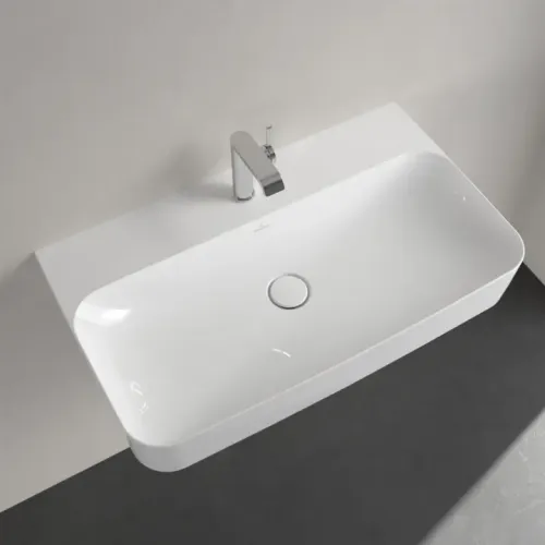 Villeroy & Boch Finion Pаковина, 800 x 470 x 165 mm, Альпийский белый CeramicPlus, без перелива 416881R1
